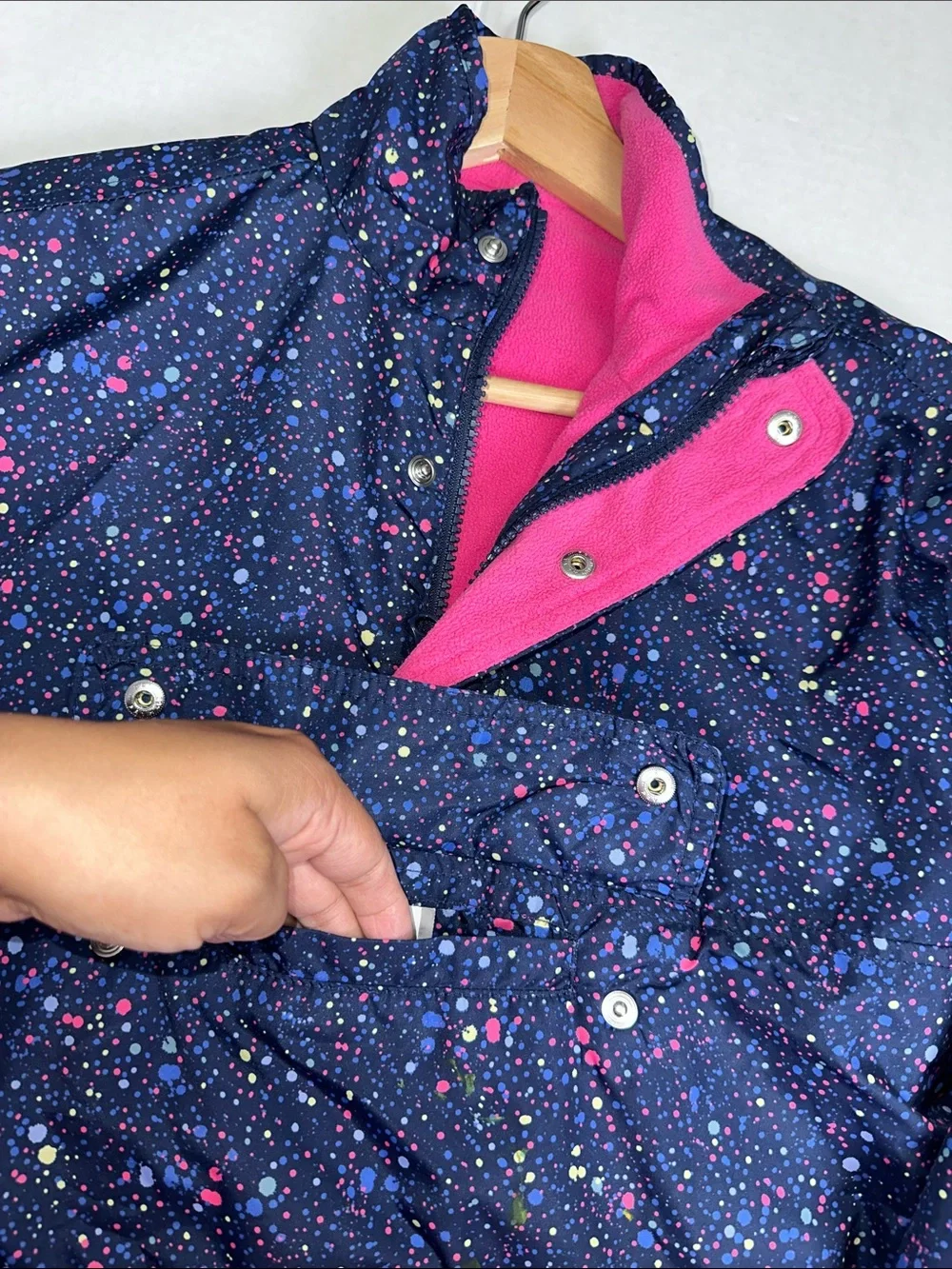 Gap Kids Reversible Jacket Pullover Girls Small